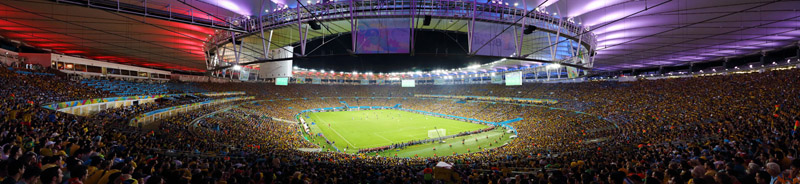 Panoramabild Maracanã-Stadion