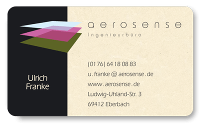 Visitenkarte Aerosense